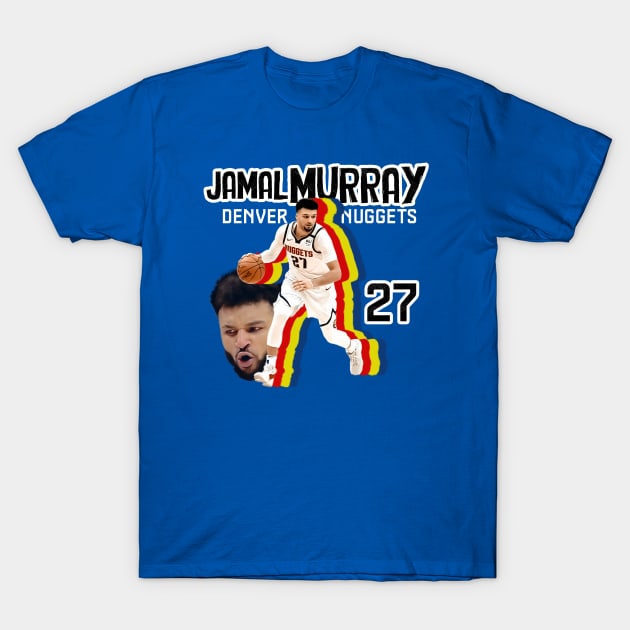 Jamal Murray T-Shirt by HarlinDesign